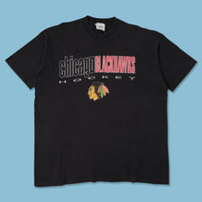 Vintage Chicago Blackhawks T-Shirt XLarge 