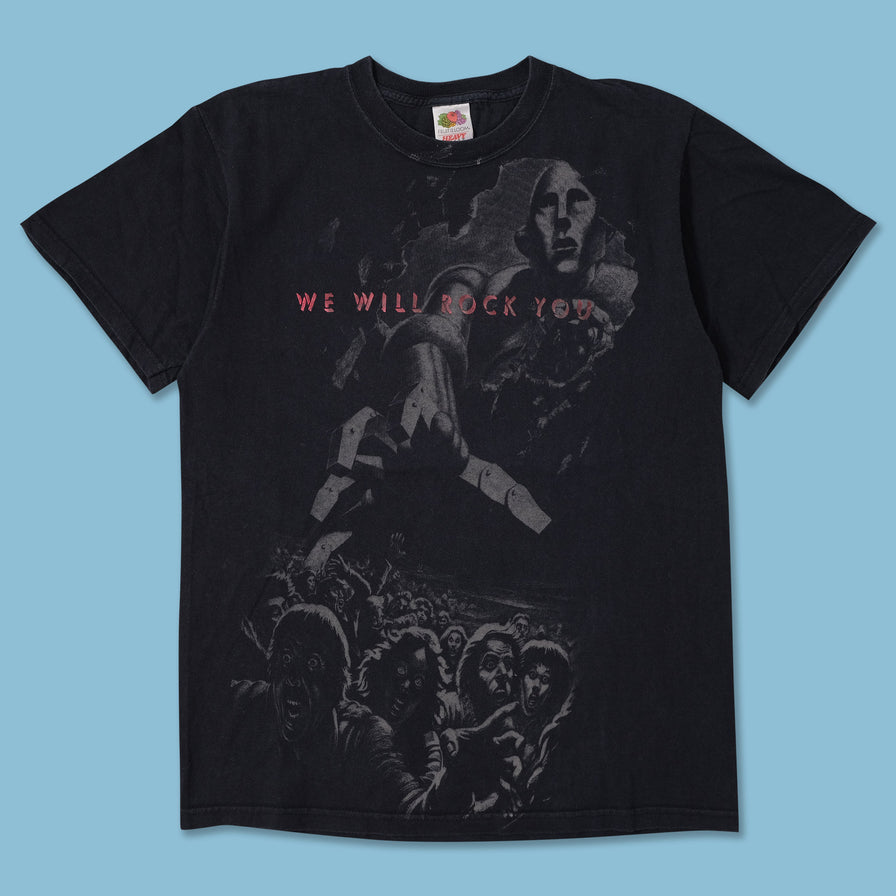 Queen Rock the World T-Shirt Small 