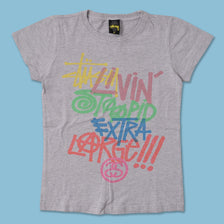 Vintage Women's Stussy T-Shirt Small 