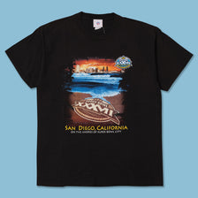 2003 Super Bowl San Diego T-Shirt Large 