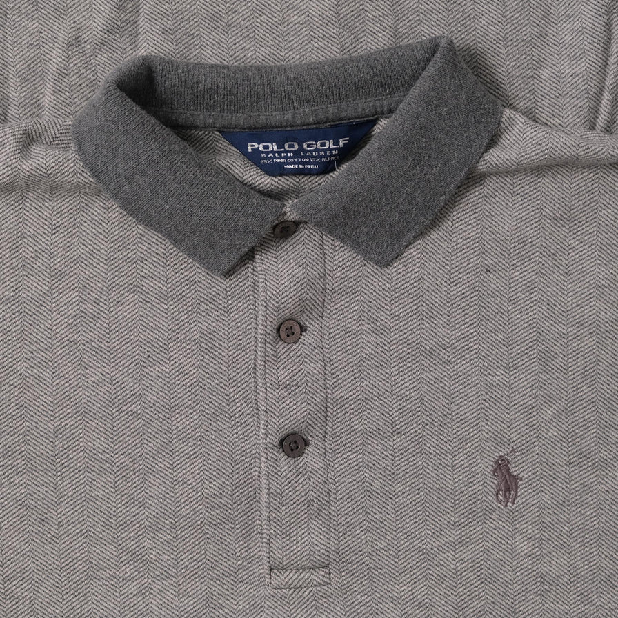 Vintage Polo Golf Long Polo Medium 