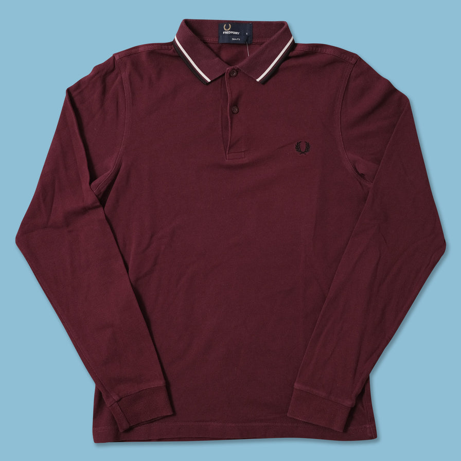 Women's Fred Perry Long Polo Small 