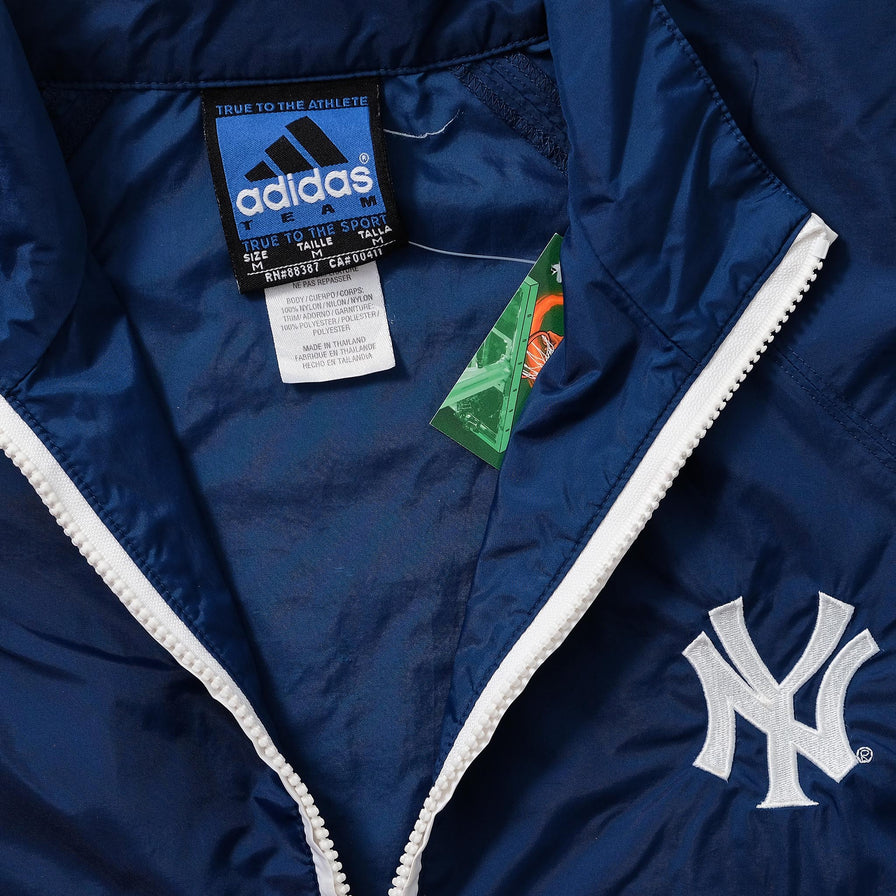 Women s adidas New York Yankees Windbreaker Small Double Double Vintage