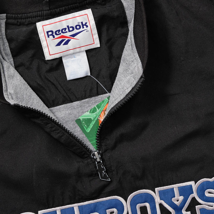 Vintage Reebok Dallas Cowboys Windbreaker Large 