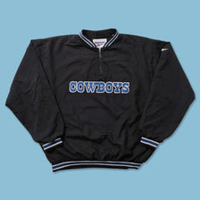 Vintage Reebok Dallas Cowboys Windbreaker Large 