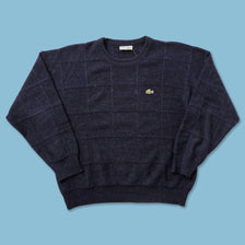 Vintage Lacoste Knit Sweater Medium 