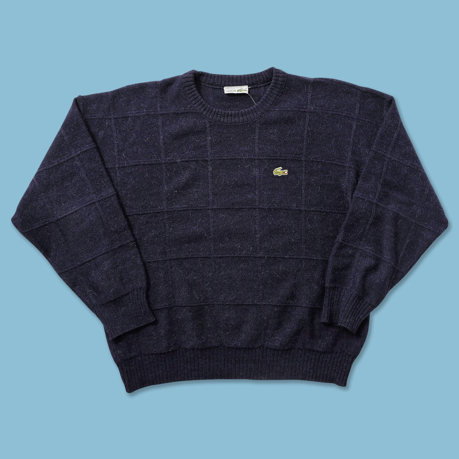 Vintage Lacoste Knit Sweater Medium 