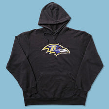 Vintage Reebok Baltimore Ravens Hoody Medium 