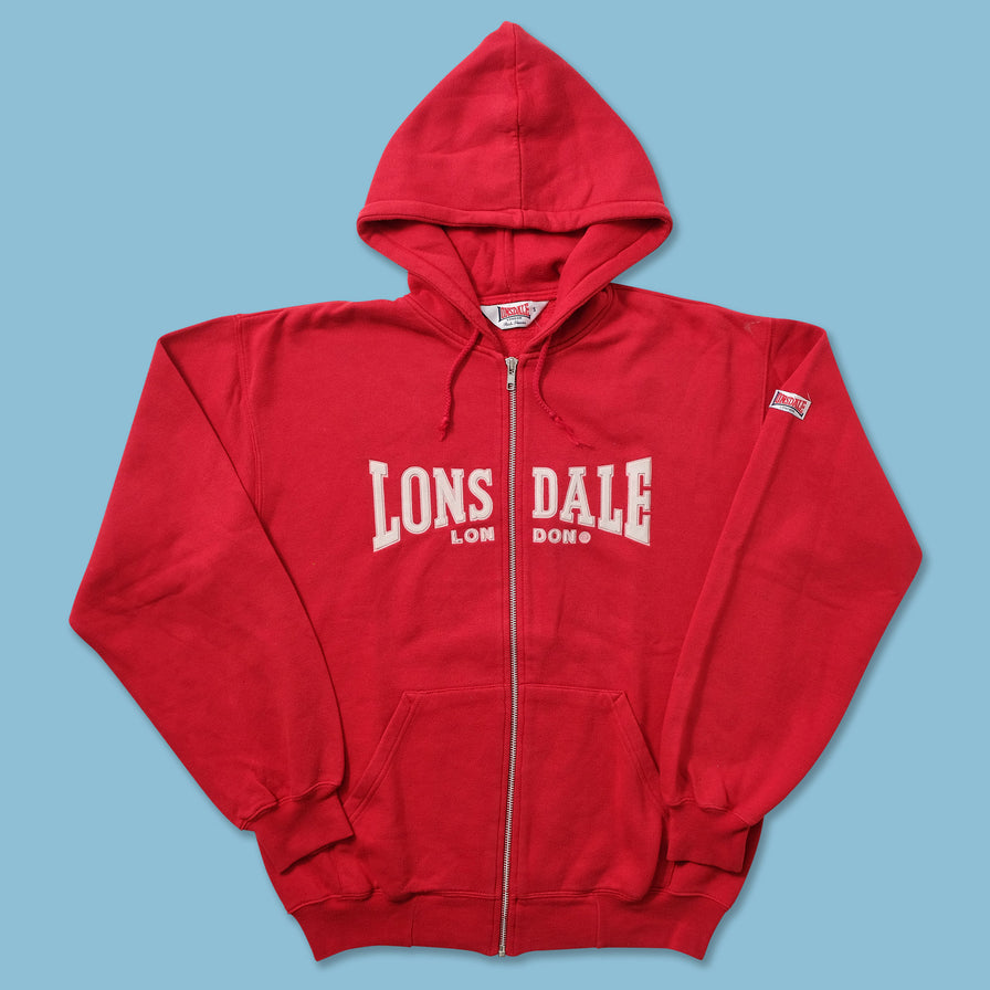 Y2K Lonsdale Zip Hoody Small 