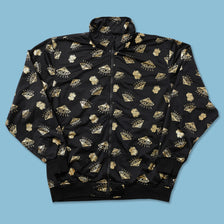 Y2K Raw Blue Track Jacket XXL 