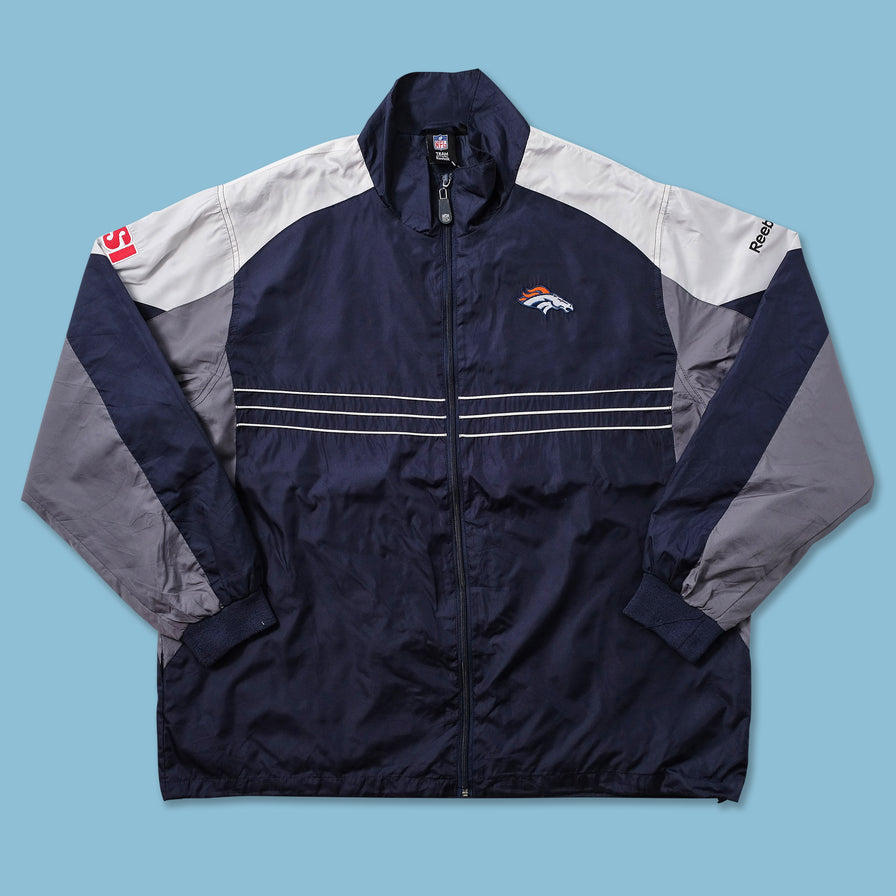 Vintage Reebok Denver Broncos Track Jacket XLarge 