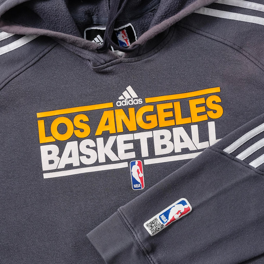 Vintage adidas Los Angeles Lakers Hoody Large 