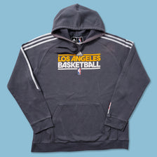 Vintage adidas Los Angeles Lakers Hoody Large 