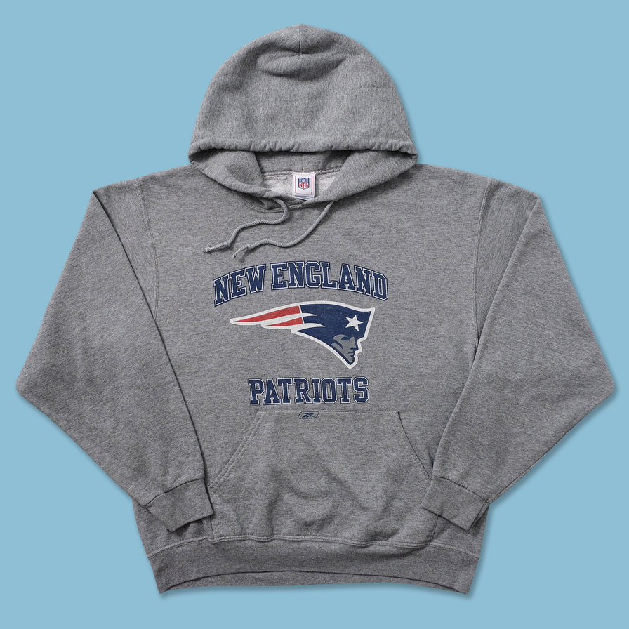 Vintage Reebok New England Patriots Hoody Medium 