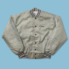 Vintage Racing Padded Varsity Jacket Large 