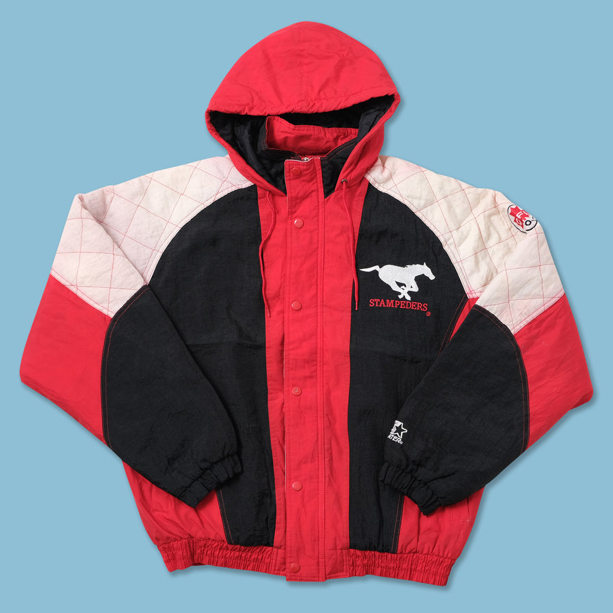 Vintage Starter Stampeders Jacket Medium 