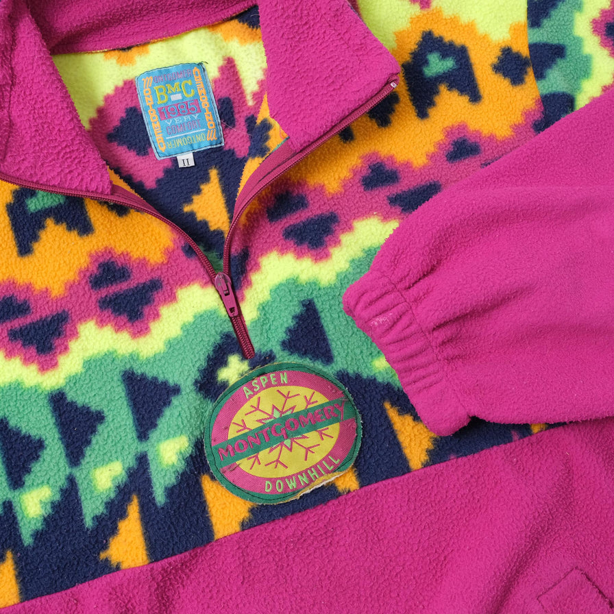 Vintage Q-Zip Fleece Large 