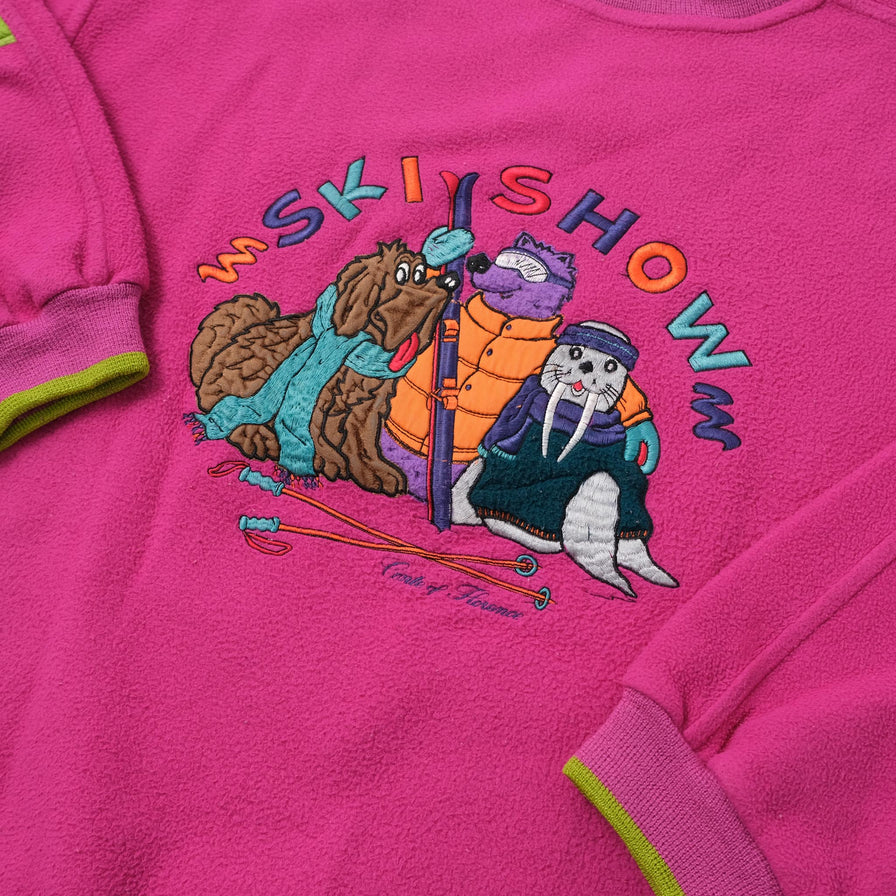 Vintage Ski Show Fleece XLarge 
