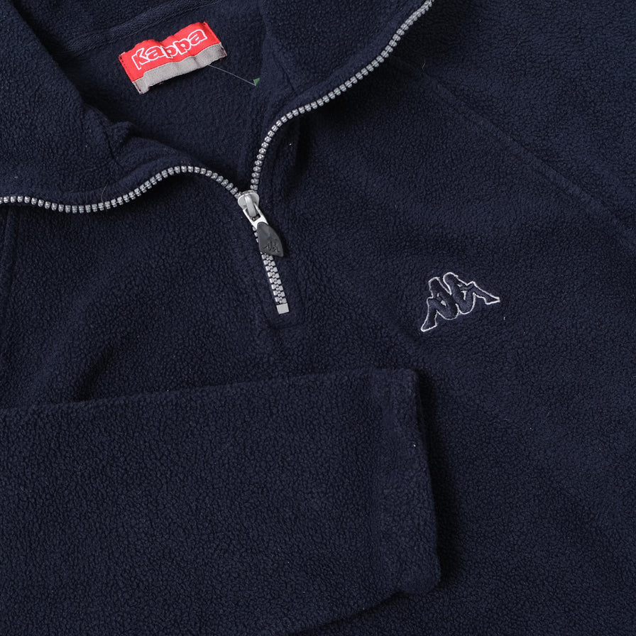 Vintage Kappa Q-Zip Fleece Small 