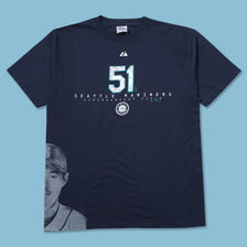 2007 Ichiro Suzuki Seattle Mariners T-Shirt Large 