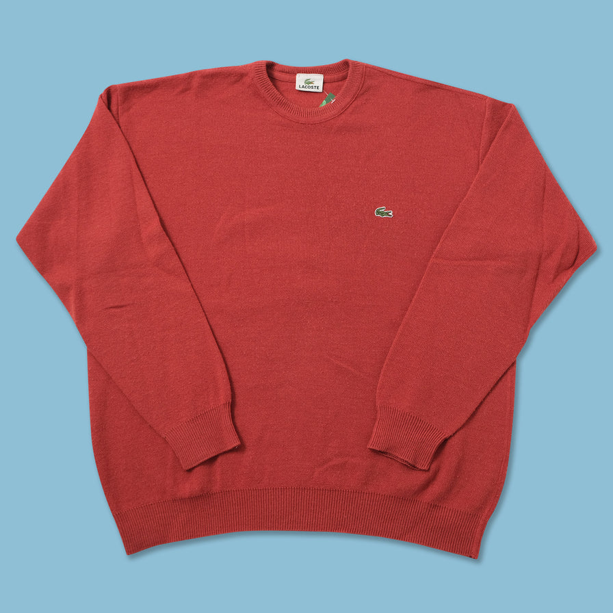 Vintage Lacoste Knit Sweater XLarge 