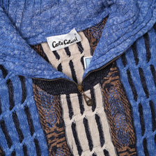 Vintage Carlo Colucci Q-Zip Sweater Large 
