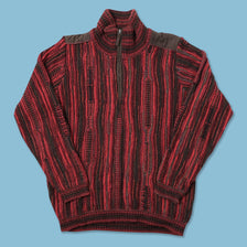 Vintage Carlo Colucci Q-Zip Sweater Medium 