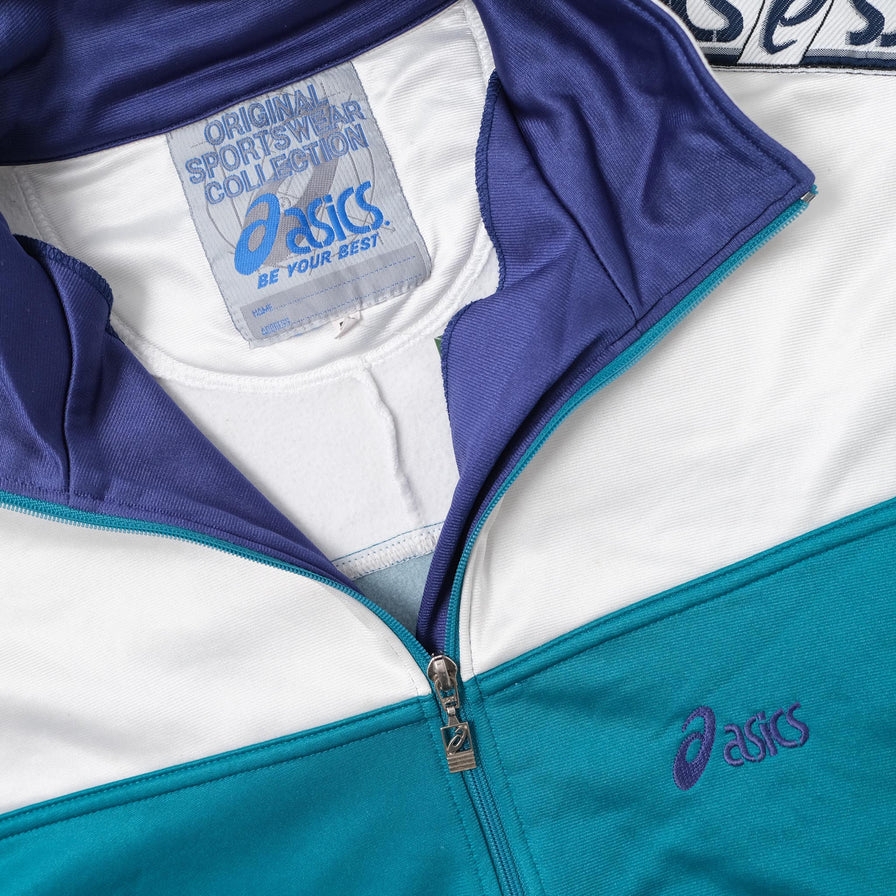 Vintage Asics Track Jacket Medium 