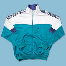 Vintage Asics Track Jacket Medium 