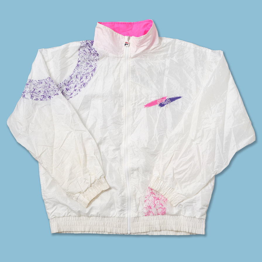 Vintage Fila Women’s Track Jacket Medium 