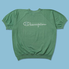 Vintage Champion Short Sleeve Sweater Medium 