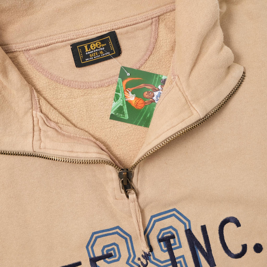 Vintage Lee Q-Zip Sweater Large 