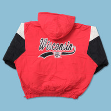 Vintage Wisconsin Badgers Padded Anorak Large 