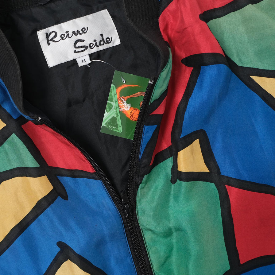 Vintage Silk Light Jacket Medium 