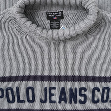 Vintage Polo Jeans Turtleneck Sweater Large 