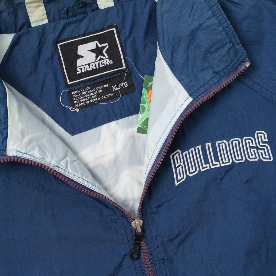 Vintage Starter Bulldogs Jacket XLarge 