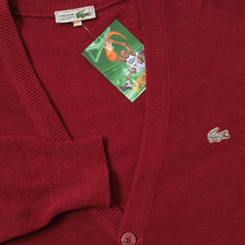Vintage Lacoste Knit Cardigan Large