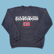 Vintage Napapijri Sweater Large 