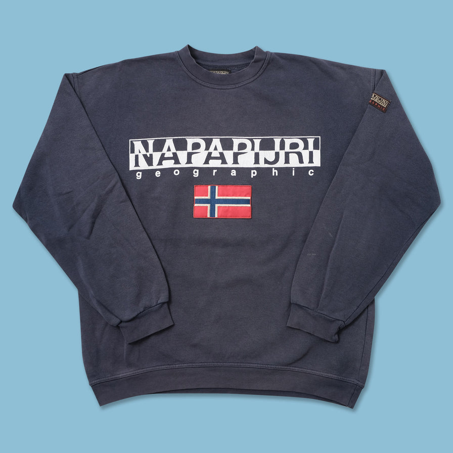 Vintage Napapijri Sweater Large 