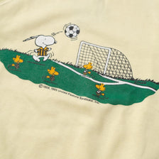 Vintage Snoopy Short Sleeve Sweater Small