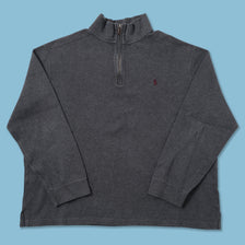 Vintage Polo Ralph Lauren Q-Zip Sweater XLarge 