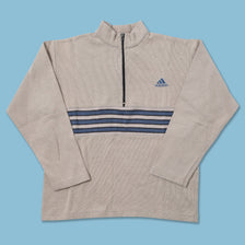 Vintage adidas Q-Zip Sweater Small 