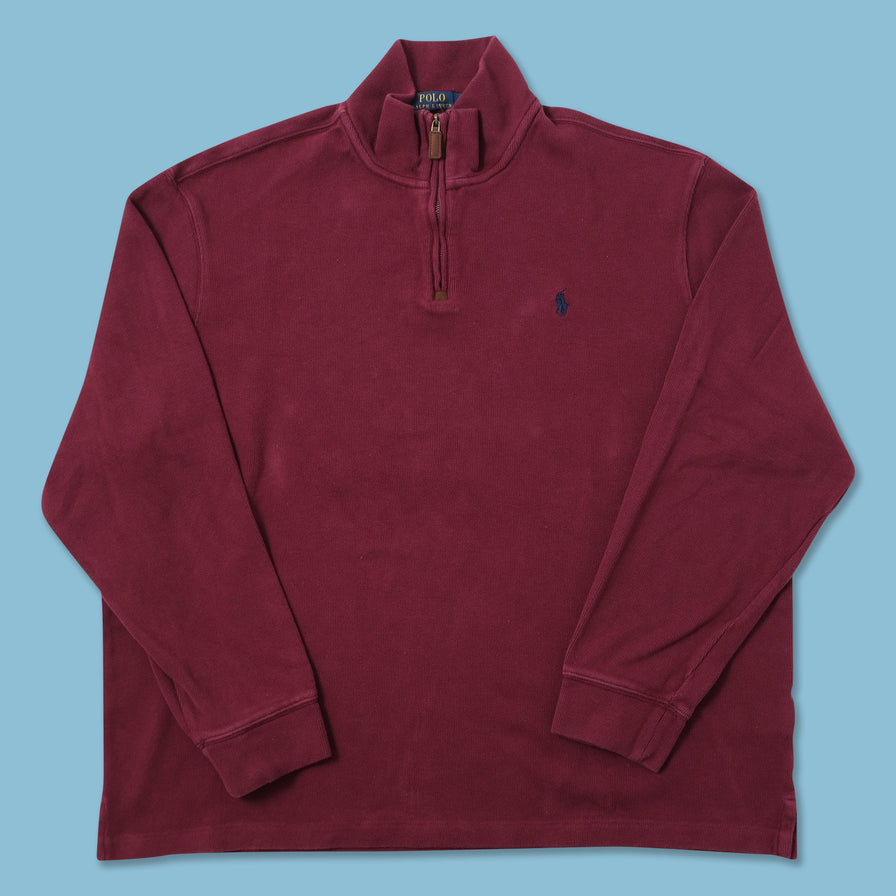 Vintage Polo Ralph Lauren Q-Zip Sweater XXLarge 