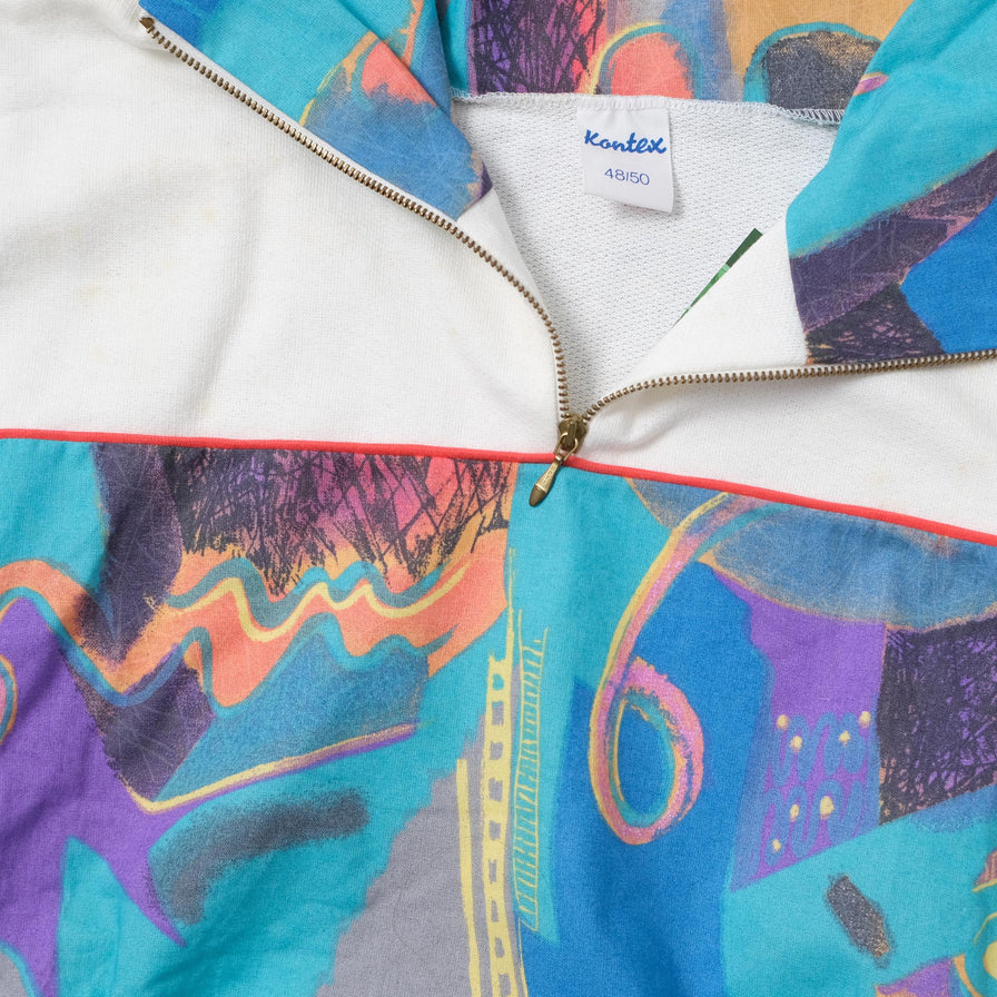 Vintage Q-Zip Sweater XLarge 