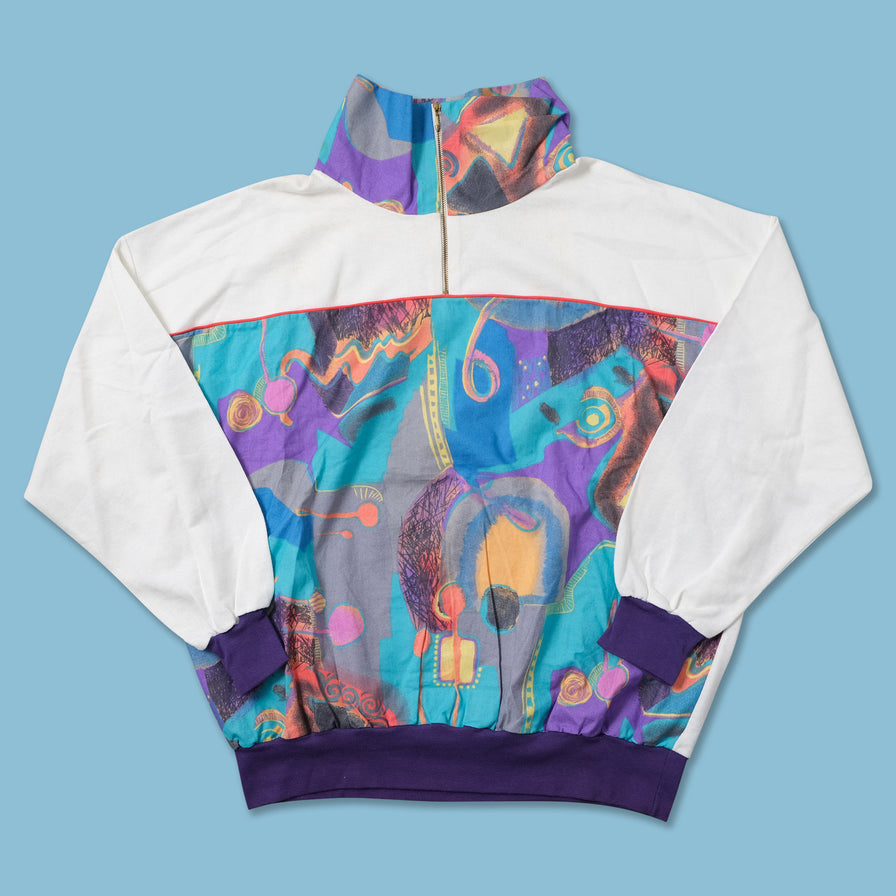 Vintage Q-Zip Sweater XLarge 