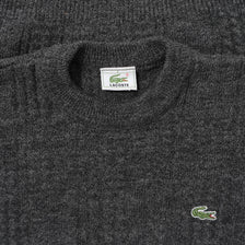 Vintage Lacoste Knit Sweater Medium 