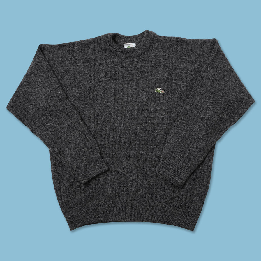 Vintage Lacoste Knit Sweater Medium 
