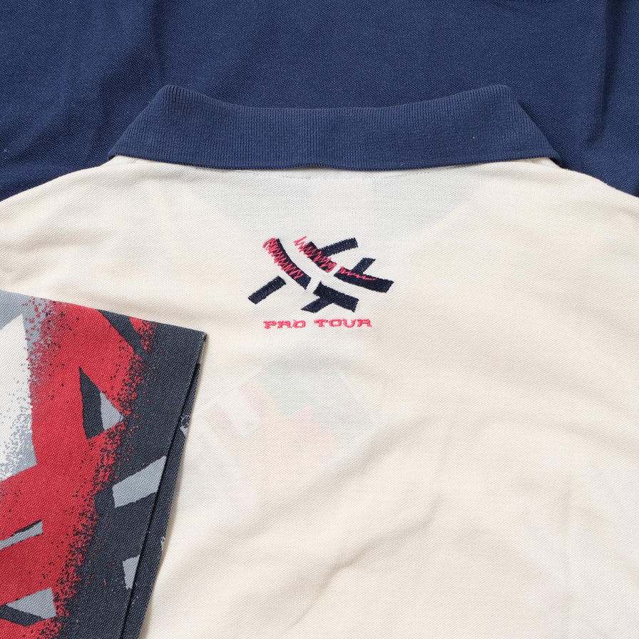 Vintage Lotto Q-Zip Polo Large 