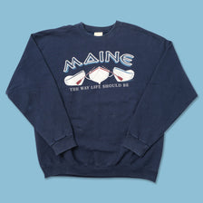 Vintage Maine Sweater Large 