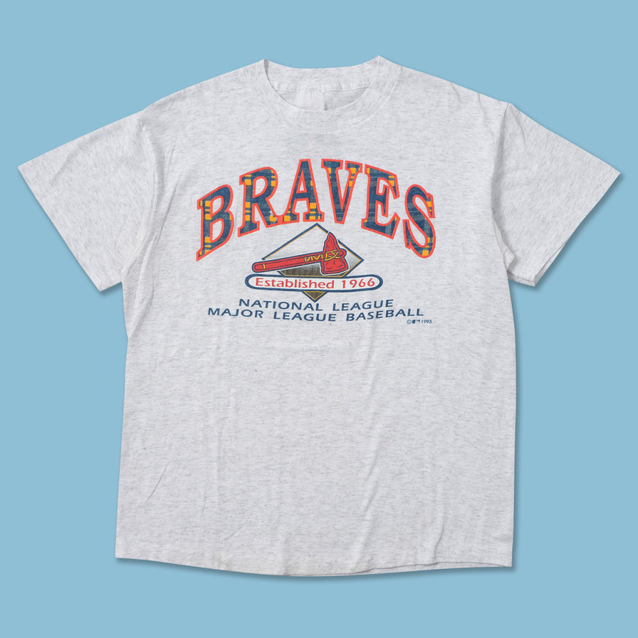 Vintage 1993 Atlanta Braves T-Shirt Medium 
